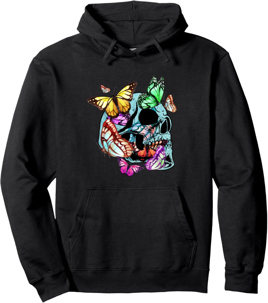 Bunte Schmetterlinge Entomologie Insekten – Schmetterlinge Pullover Hoodie
