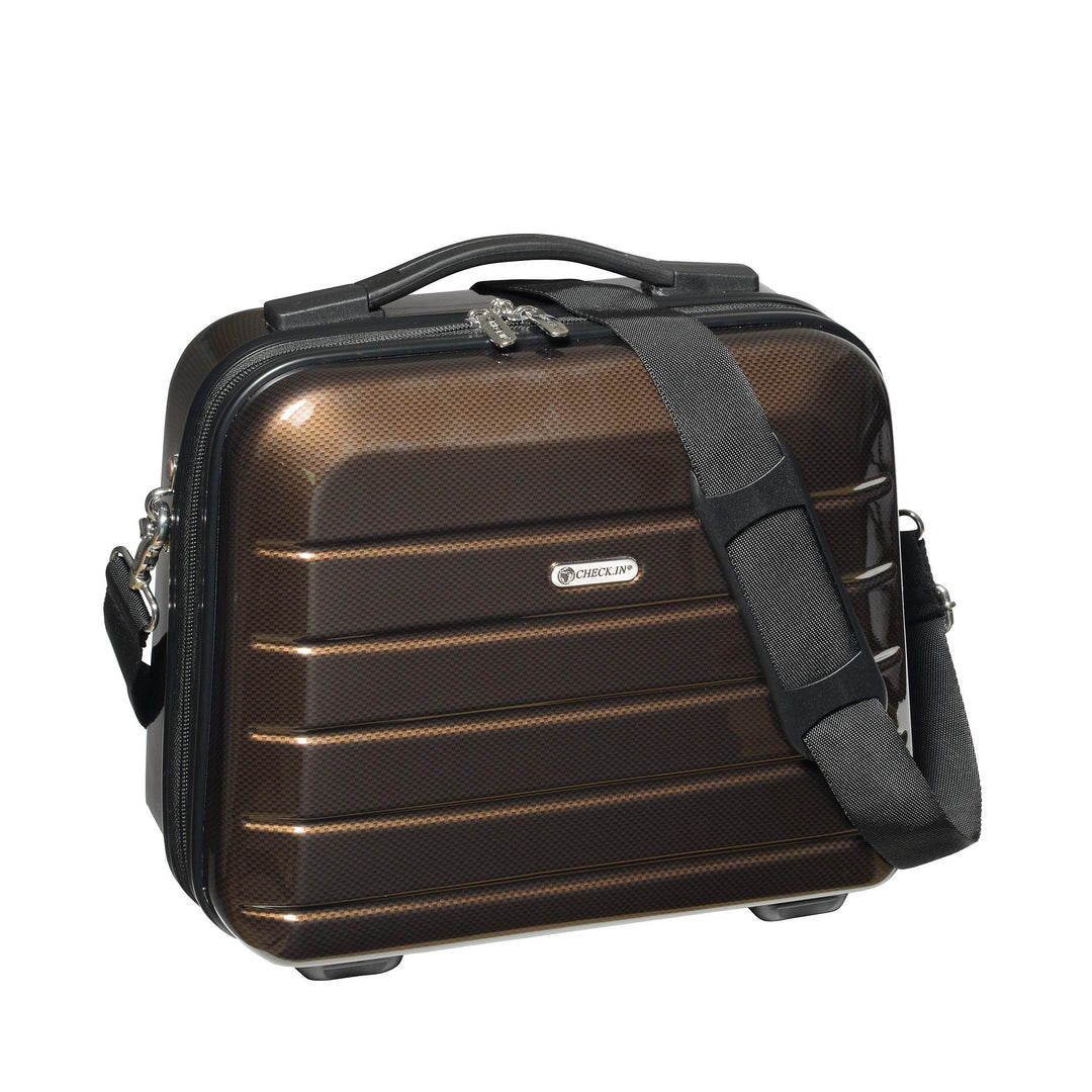 CHECK.IN Kosmetikkoffer London 2.0, Carbon/Champagner