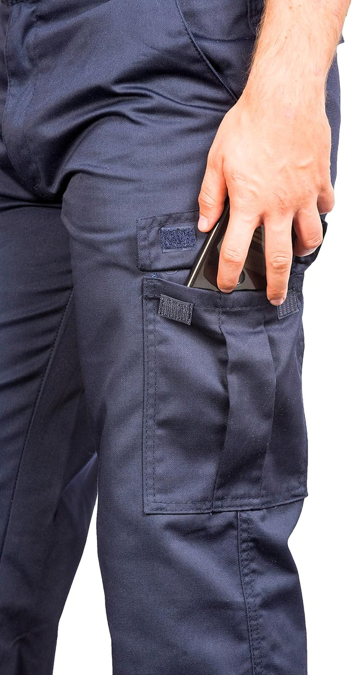 Combat Trousers - Color: Navy - Talla: 34, 34