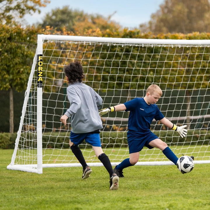 FORZA Garten Fussballtor [5 Grössen] – Extrem langlebige, wetterfeste uPVC-Fussballtore für Kinder &