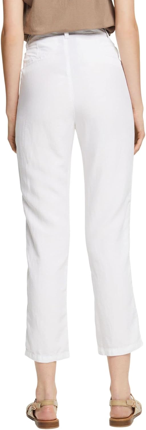 Esprit Damen Hose 042ee1b310 44 100/White, 44 100/White