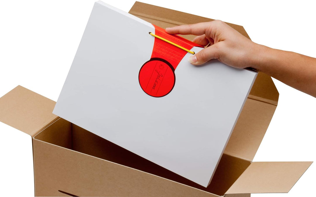 Jalema Pli-Fix Archivbinder 2639800000, Füllvermögen circa 700 Blatt, 100er Packung, 88 mm Lochung,