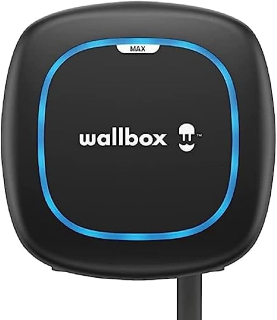 Wallbox Pulsar Max, Ladegerät für Elektrofahrzeuge (22 kW, Type 2, Wi-Fi, Bluetooth, OCPP, innen/aus
