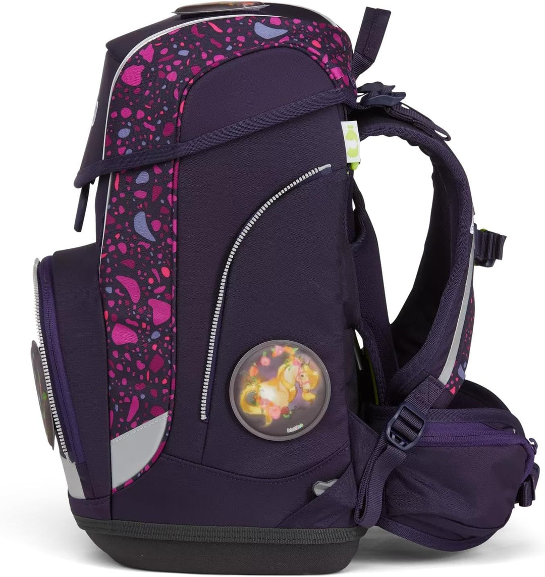 ergobag Unisex Kinder Prime School Backpack Set Rucksack (1er Pack) Einheitsgrösse Pferdeflüstbärer