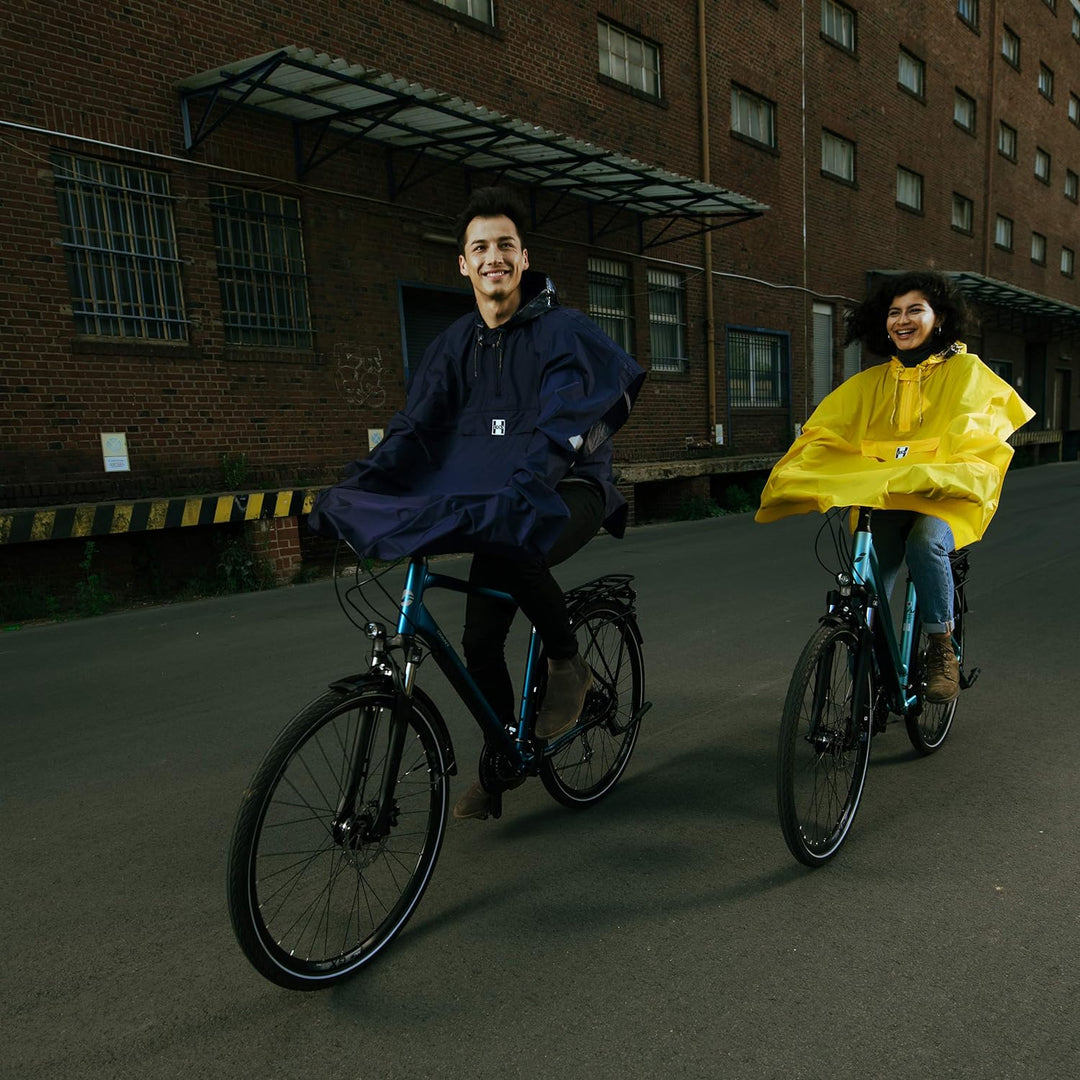 HOCK Regenponcho Damen Herren – Regenponcho Fahrrad 100% Wasserdicht – Regenponcho Festival – Regenb