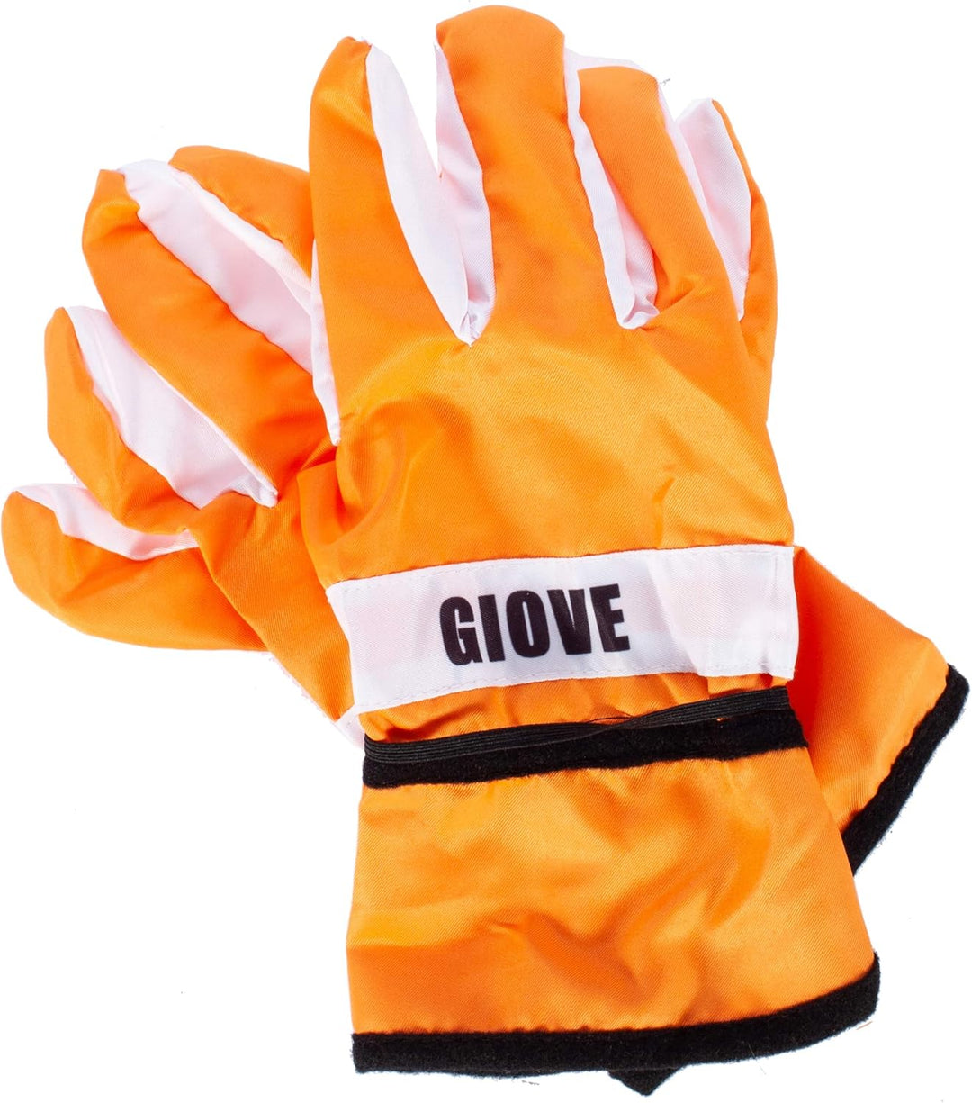 MalPlay Kinderwerkzeug Set mit Kettensäge, Helm, Handschuhe und Arbeitsbrille | Bewegung Geräusche M