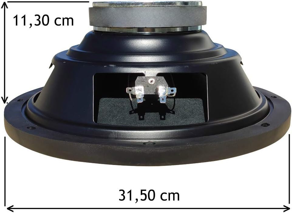MASTER AUDIO 1 MA30W/8 MA 30W/8 professioneller woofer tieftöner 30,00 cm 300 mm 12" 300 watt rms 60