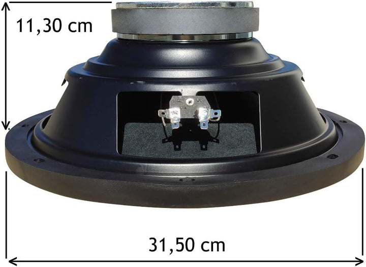 MASTER AUDIO 1 MA30W/8 MA 30W/8 professioneller woofer tieftöner 30,00 cm 300 mm 12" 300 watt rms 60