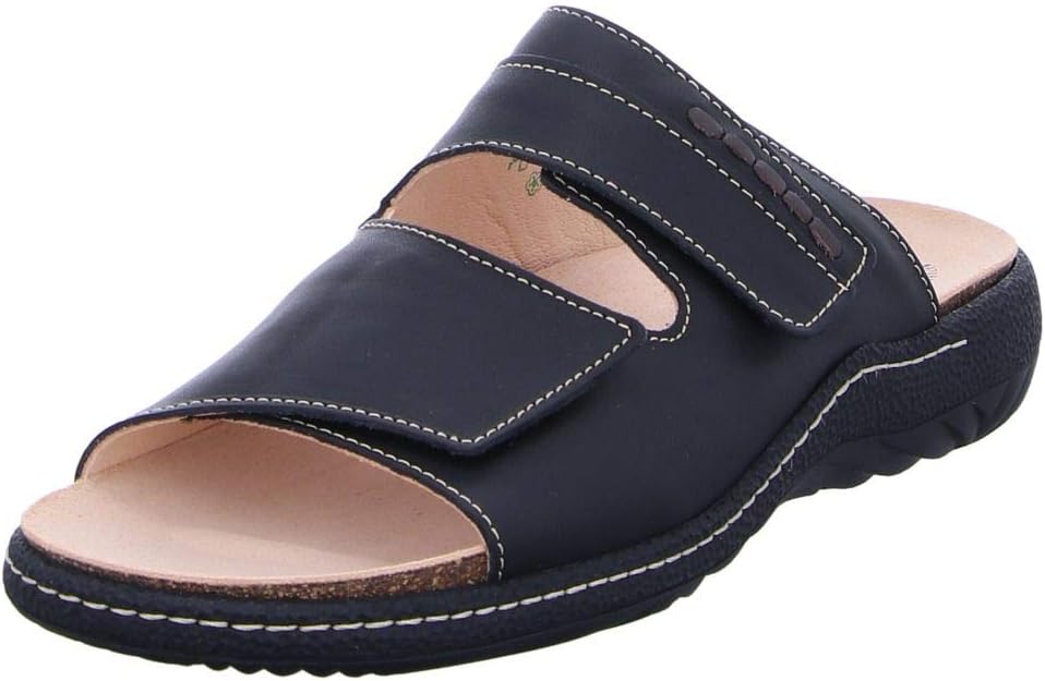 Think! Herren Change Nachhaltige, Wechselfussbett Pantolette 45 EU 0000 Schwarz Kombi, 45 EU 0000 Sc