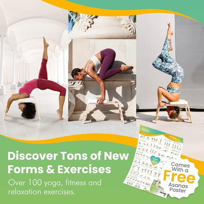 FeetUp Trainer (The Original) - Simply and Safely Reverse. Get Fit Relax. Turn Your Yoga Upside Down