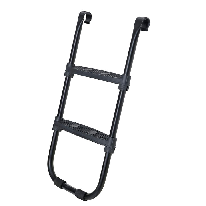 SONGMICS Trampolinleiter, rutschfeste Leiter für Trampoline, mit Metallgestell und Breiten Stufen, s