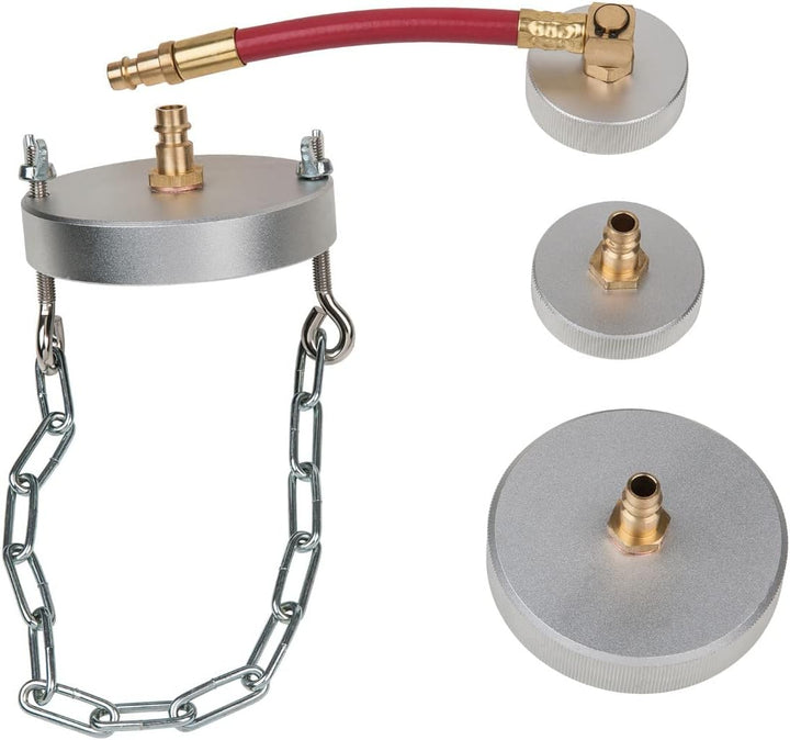 KS Tools 160.0710 Universal-Adaptersatz zur Bremsentlüftung, 4-tlg.