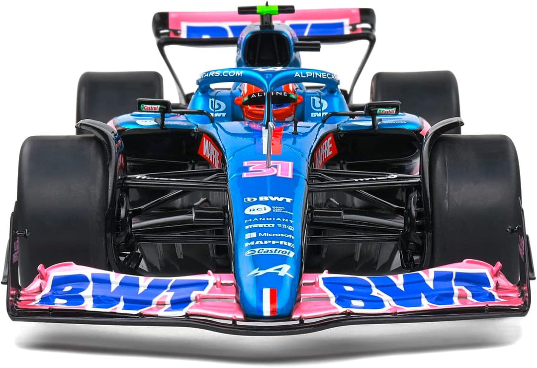 Solido Modellauto 1:18 Alpine A522 OCON blau