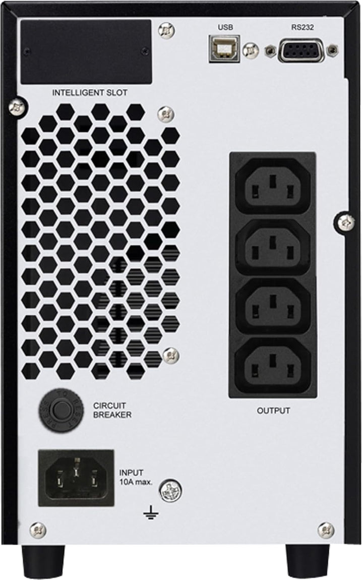 PowerWalker VFI 2000C LCD 2000VA 1600W Online USV Tower Doppelwandler SNMP Slot, 10120178, 2000VA