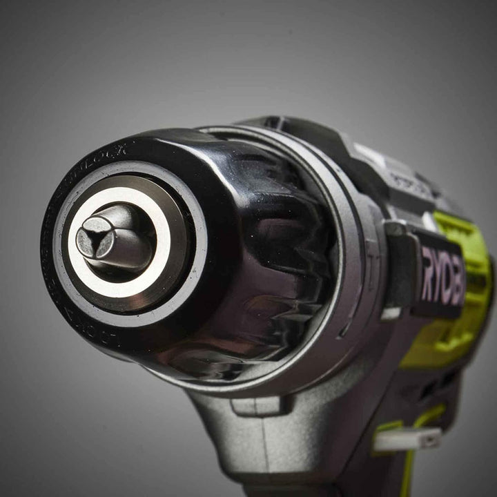 RYOBI 18 V ONE+ Brushless Akku-Schlagbohrschrauber R18PDBL-252S (2-Gang, max. Drehmoment 60 Nm, e-to