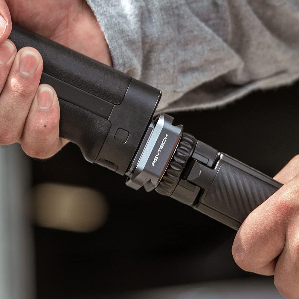 PGYTECH SnapLock Kamera Schnellwechselplatte, mit 1/4” und 3/8” Gewindebohrungen, Arca Swiss Schnitt