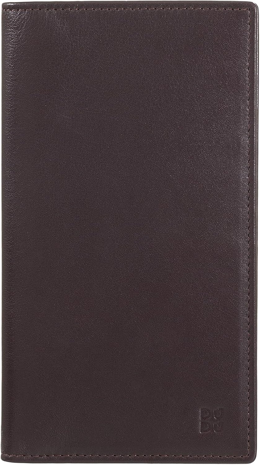 DUDU Brieftasche RFID-Schutz aus Leder bunt Gross mit 16 Karten-Fächern Dunkelburgundy, Dunkelburgun