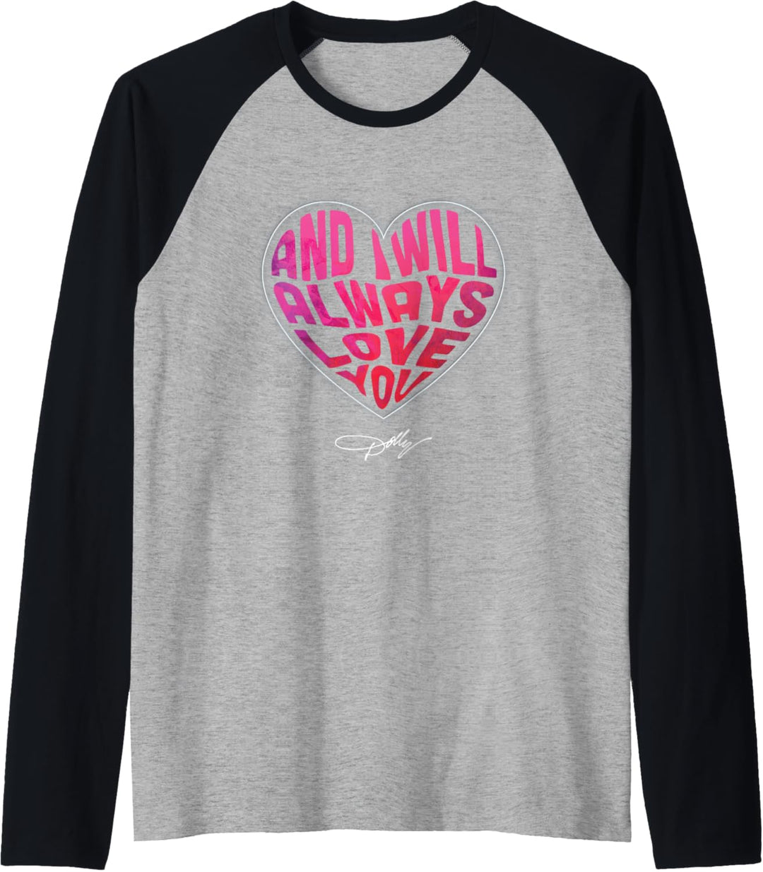 Ich werde dich immer lieben Raglan