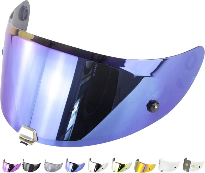 Everalo Kompatibel mit Hjc Rpha 70 Visier - Rpha 11 - Hj26 - Pinlock und Tearoff Ready - Helmvisier