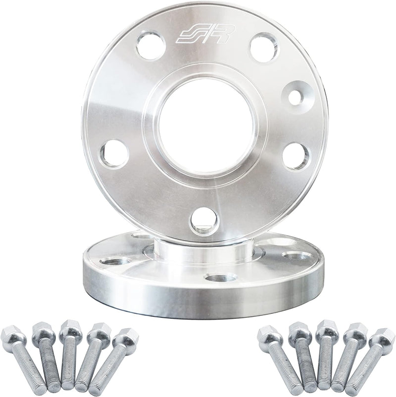 Simoni Racing DR043/B18 Spurverbreiterungen mit Befestigungsschrauben für Original Felgen, 12 mm