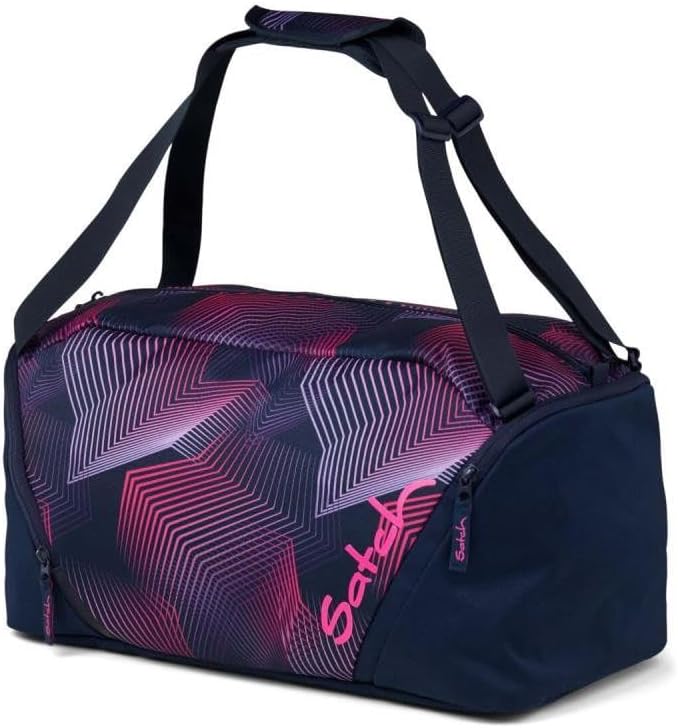 Satch Match Plus Schulrucksack Set 3tlg. inkl. Schlamperbox und Sporttasche (Seismic Pink), Seismic