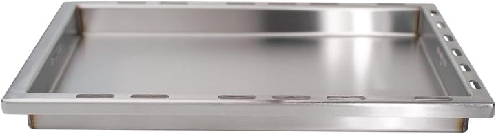 SANTOS einsetzbare Grillpfanne/Einsatzpfanne - Edelstahl Plancha - 32,7x44,9x4cm - für versch Napole