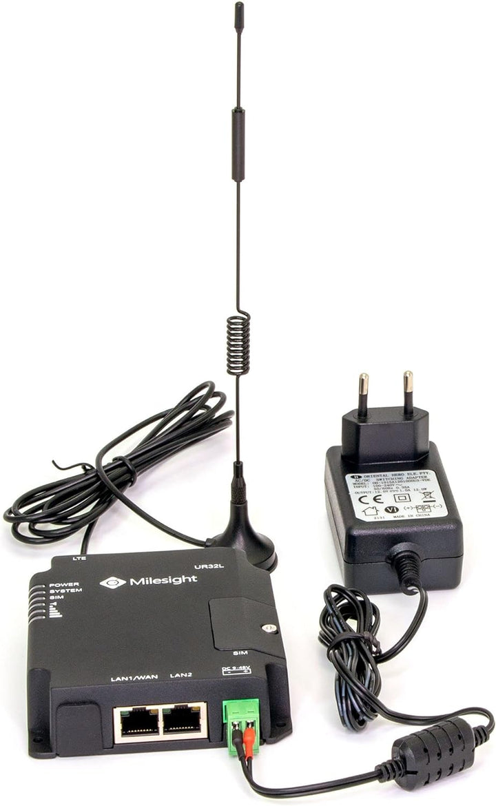 Milesight 4G Industrial Router UR32 Lite PoE