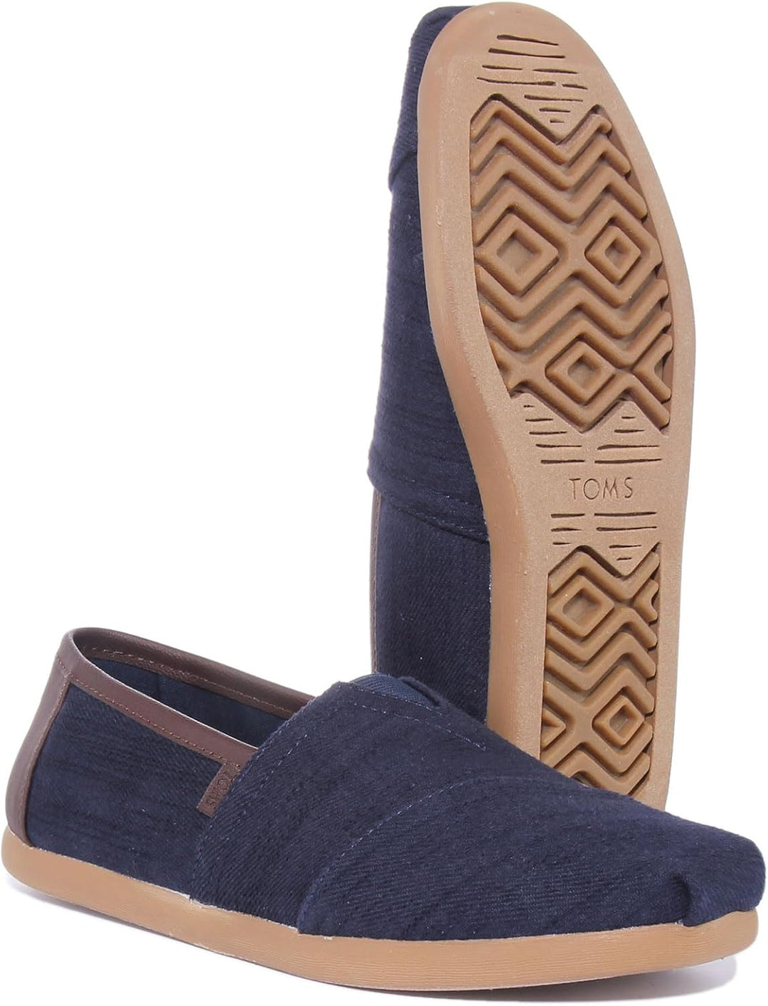 Toms Herren Seasonal Classic Tropical Espadrilles 43 EU Denim Braun, 43 EU Denim Braun