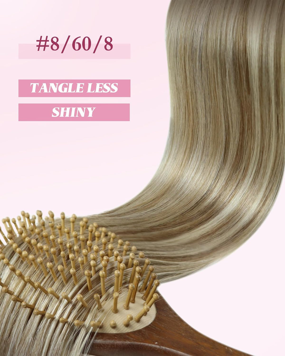 YoungSee Microring Extensions Echthaar 1g Ombre 45cm Microring Loop Extensions Microring Extensions