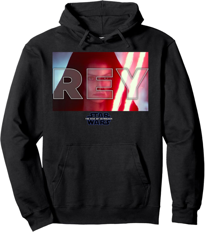 Star Wars: The Rise Of Skywalker Rey Text Overlay Pullover Hoodie