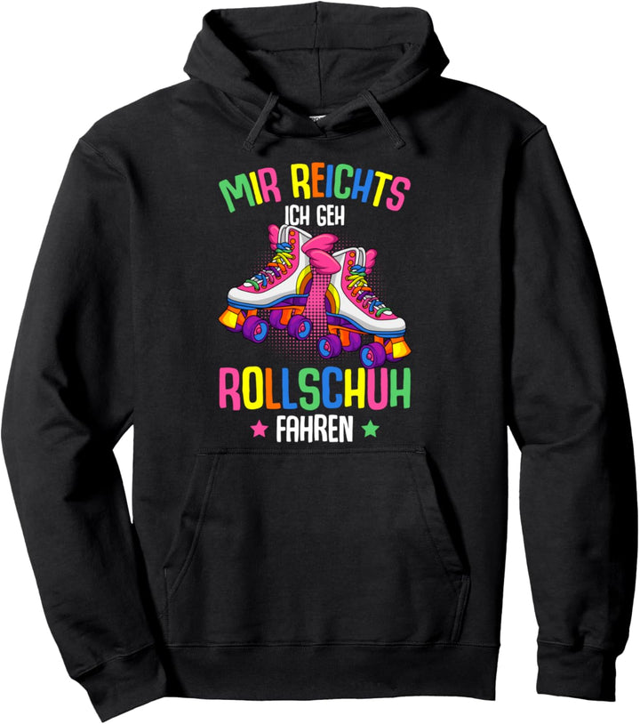 Rollschuhe Roller Girl Retro Rollschuh Mädchen Pullover Hoodie