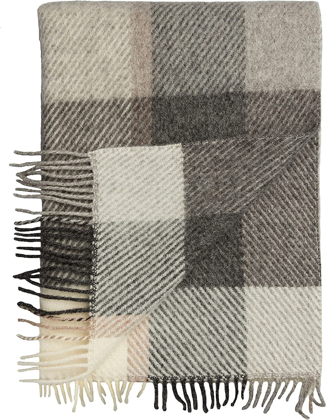 RØROS TWEED - Myrull - Wolldecke aus norwegischer Lammwolle - Design von Karen Staver - Deckenmasse: