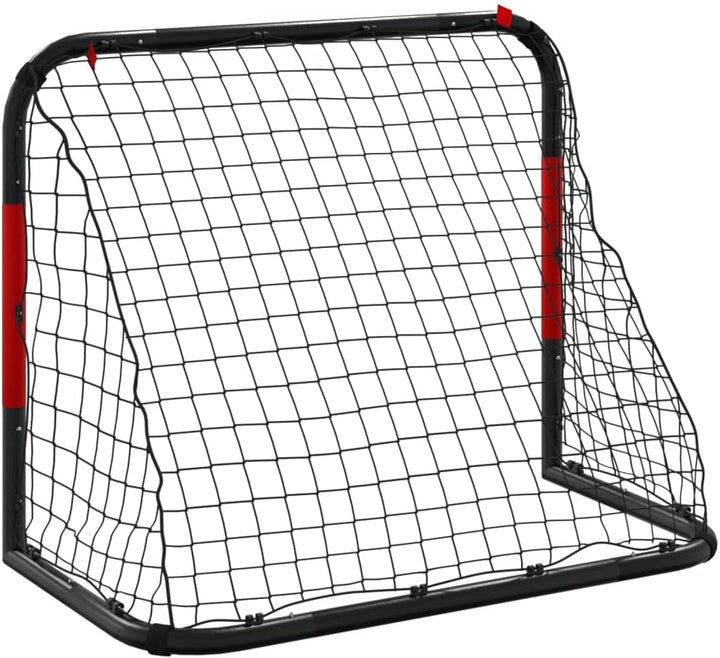 Fussballtor 90x48x71 cm für Garten, Stahl Fussballtor mit Netz für Kinder und Erwachsene, Robustes T