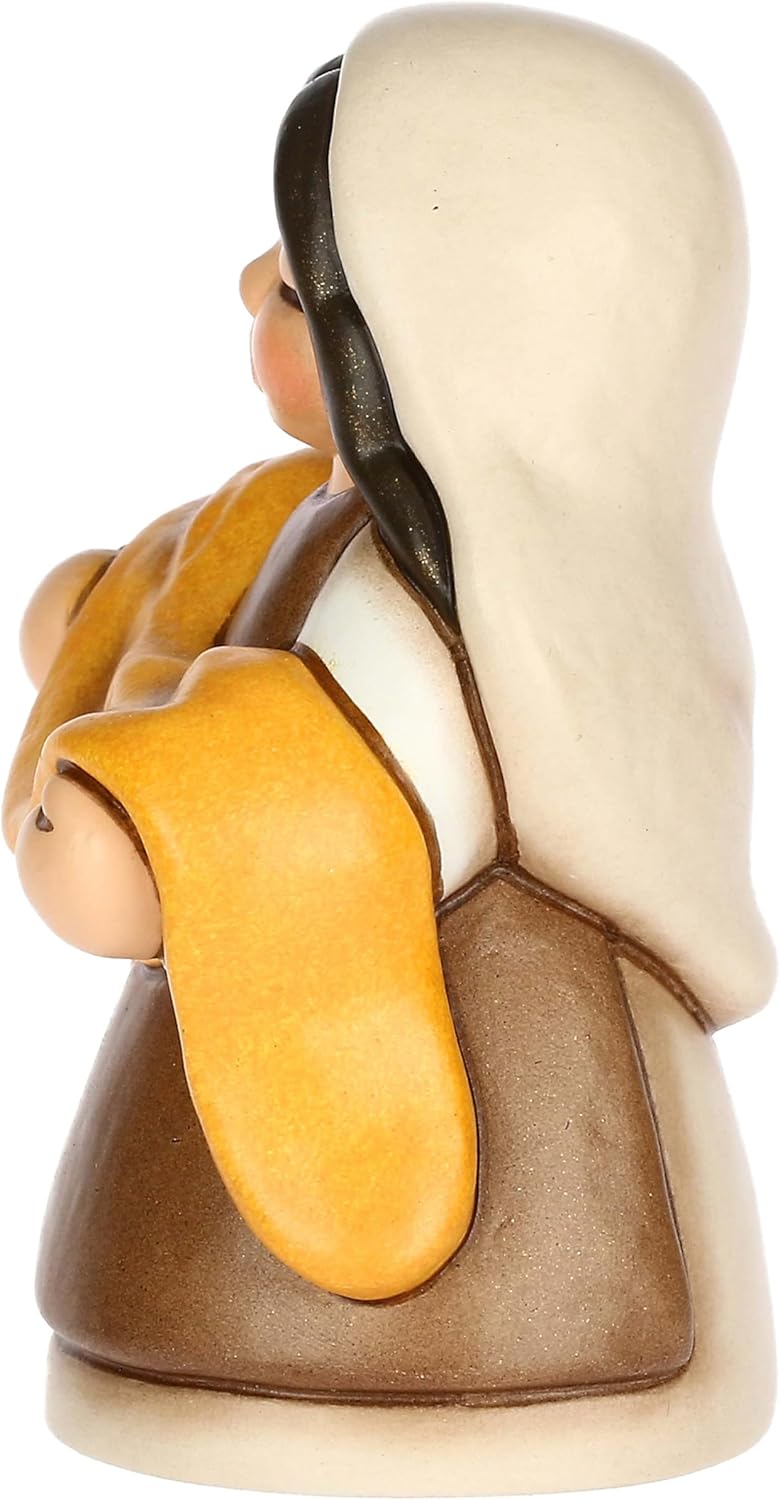 THUN, Hochwertige braune Stoffe aus Keramik, Kollektion Klassische Krippenfiguren, Weihnachtskrippen