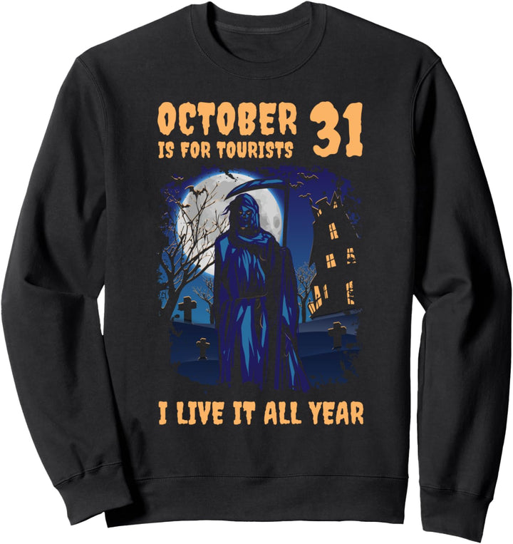 Halloween das ganze Jahr! Süsses oder Saures Geschenk Sweatshirt