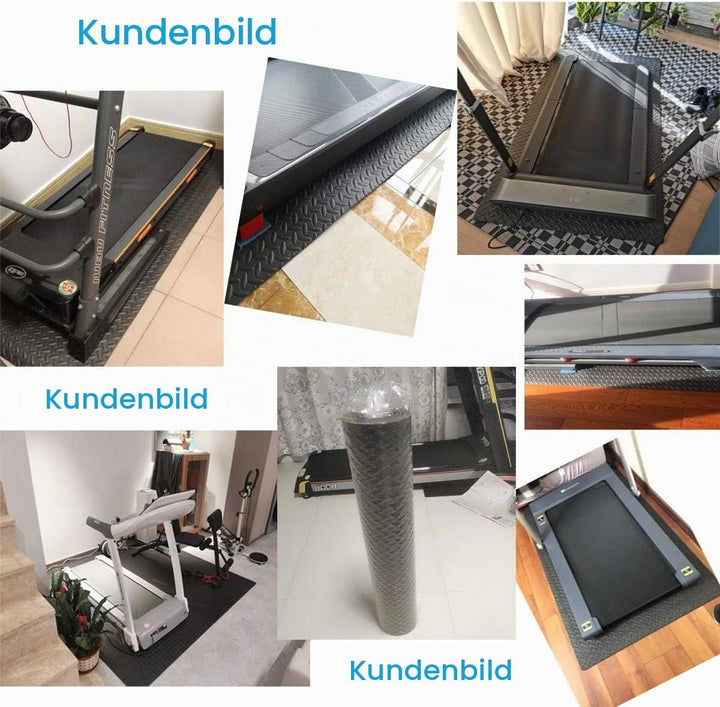 Laufband Schallschutzmatte Bodenschutzmatte Antivibrationsmatte Unterlage Antirutsch Antirutschmatte