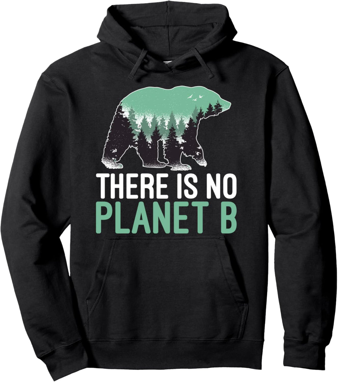 Es gibt keinen Planeten B Wissenschaft Earth Day 2021 Pullover Hoodie