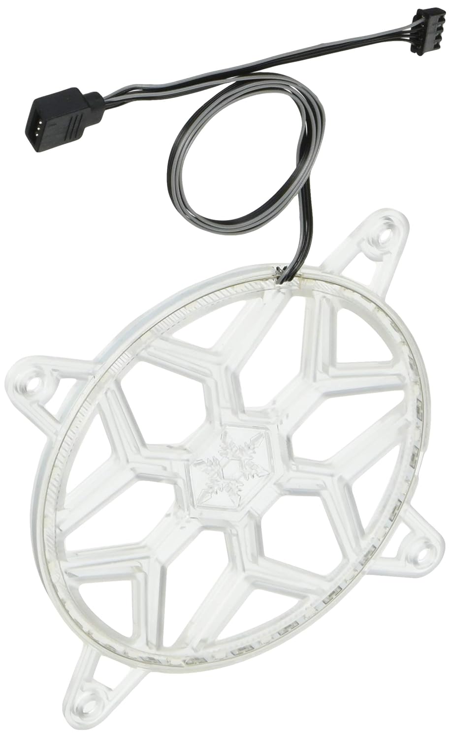 SilverStone SST-FG121 - 120 mm Lüftergitter mit 24 integrierten RGB LED, SST-FG121