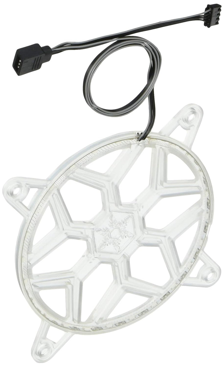 SilverStone SST-FG121 - 120 mm Lüftergitter mit 24 integrierten RGB LED, SST-FG121