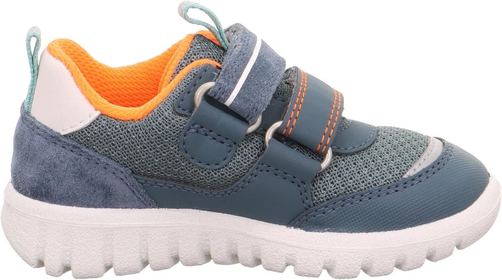 Superfit Jungen Sport7 Mini 1-006203 Sneaker 20 EU Blau Orange 8070, 20 EU Blau Orange 8070
