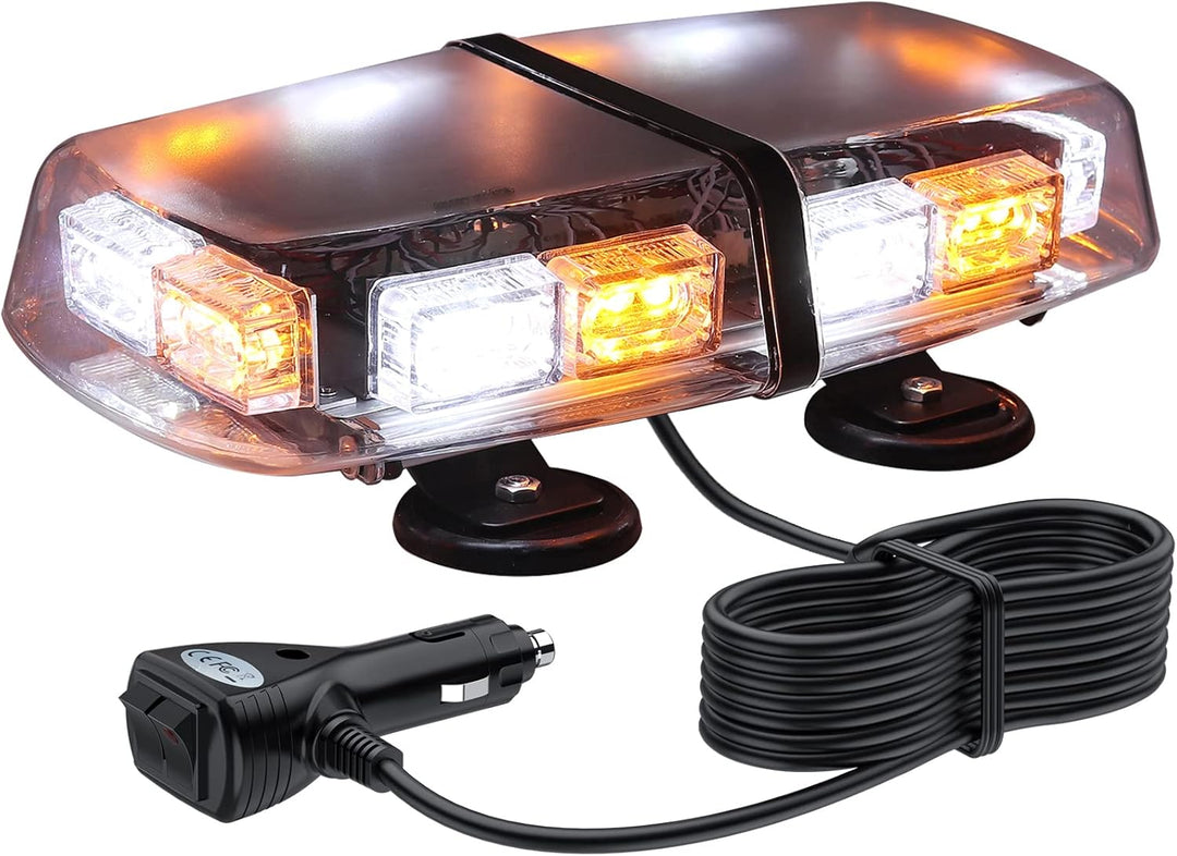 Justech 36LEDs RGB Rundumleuchte Blitzlicht Blitzleuchte Warnblinklicht Autodachlicht Stroboskoplich