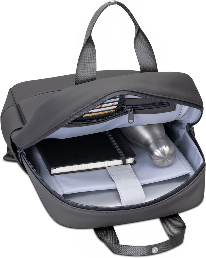 Johnny Urban Rucksack Damen Elegant Grau - Jona Medium - Moderner Laptop Tagesrucksack Klein für Uni