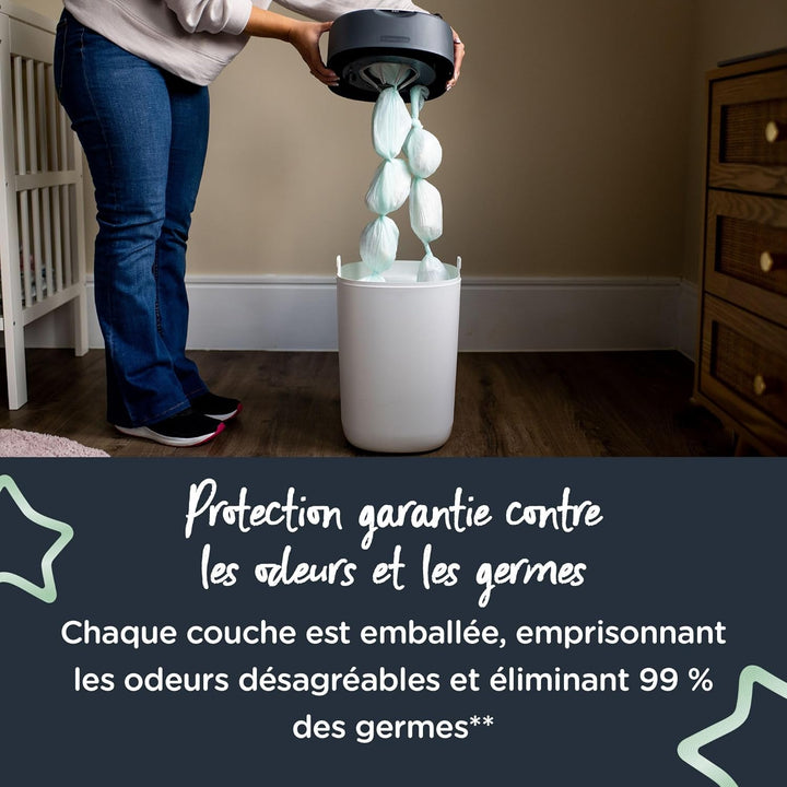 Tommee Tippee Nachfüllkassetten für Twist & Click Advanced Windelentsorgungssystem mit Nachhaltig Be