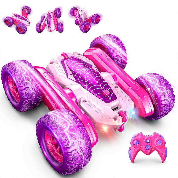 Dreamlandia Geschenk Mädchen 3-10 Jahre, 2.4Ghz 4WD Ferngesteuertes Auto Spielzeug RC Auto, Osterges