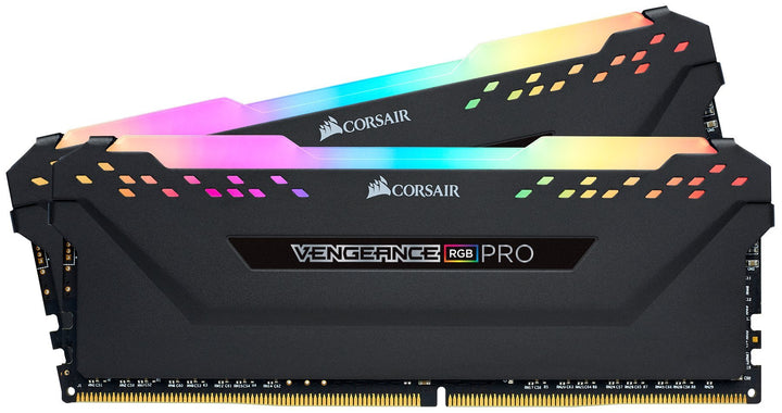 Corsair Vengeance RGB Pro 64GB (2x32GB) DDR4 3200 (PC4-25600) C16 Desktop Memory – schwarz 2 x 32 GB