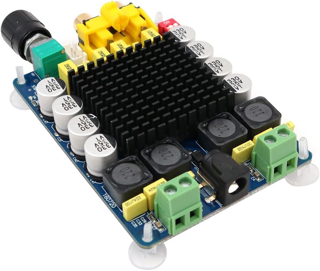 DollaTek TDA7498 2x100W Dual Channel Digital Class D Audio Verstärker Board DC 14-32V 24V Powered St