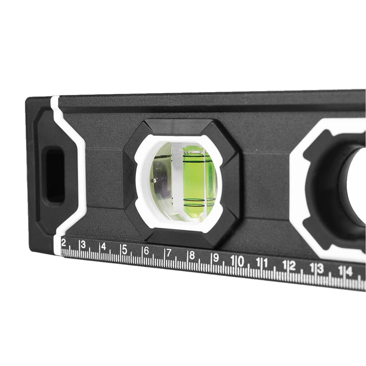 Magnetische Wasserwaage aus Aluminium V-PLUS Magnetwasserwaage roboust Alu-Magnetwasserwaage (100cm