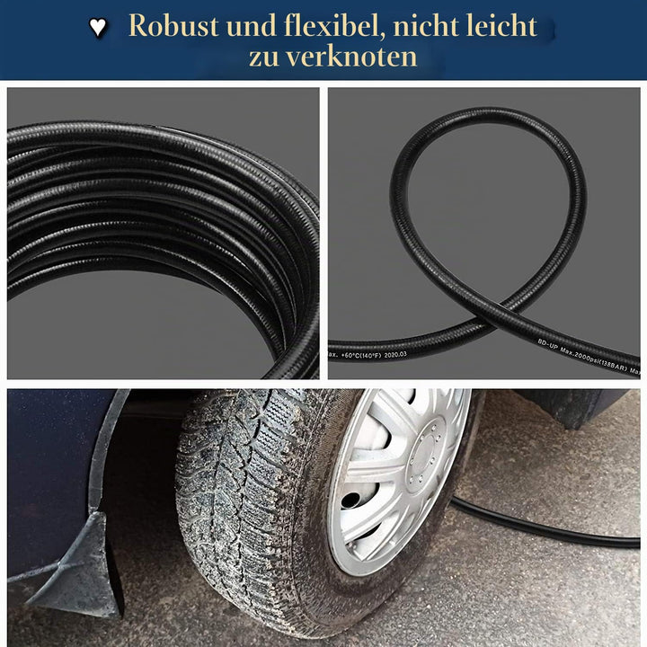 DERASL 10M Kärcher Hochdruckschlauchverlängerung ,Anschlüsse Quick Connect für Hochdruckreiniger Kär