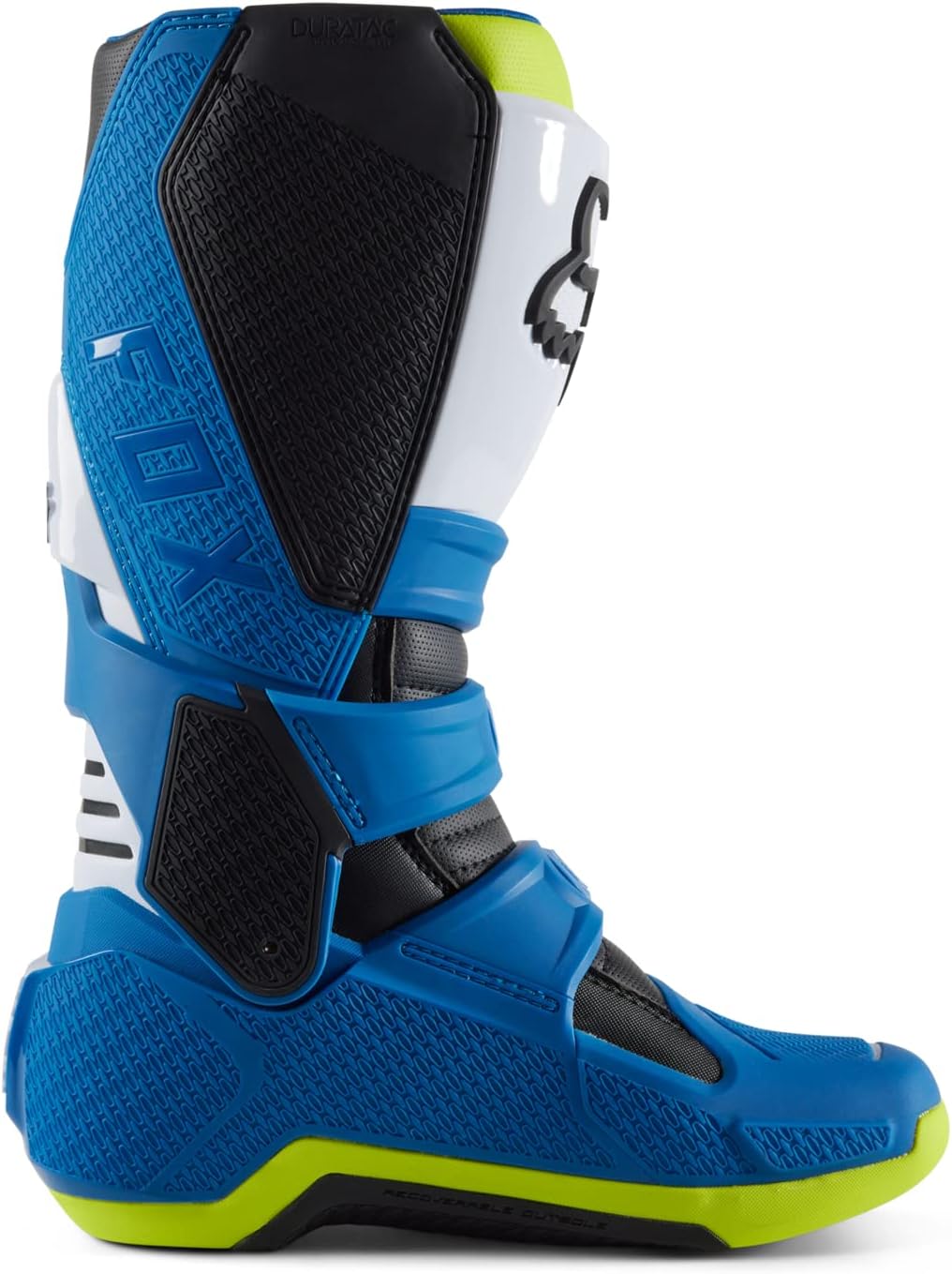 Fox Racing Herren Motion Motocross Stiefel Stiefel, Blau Gelb