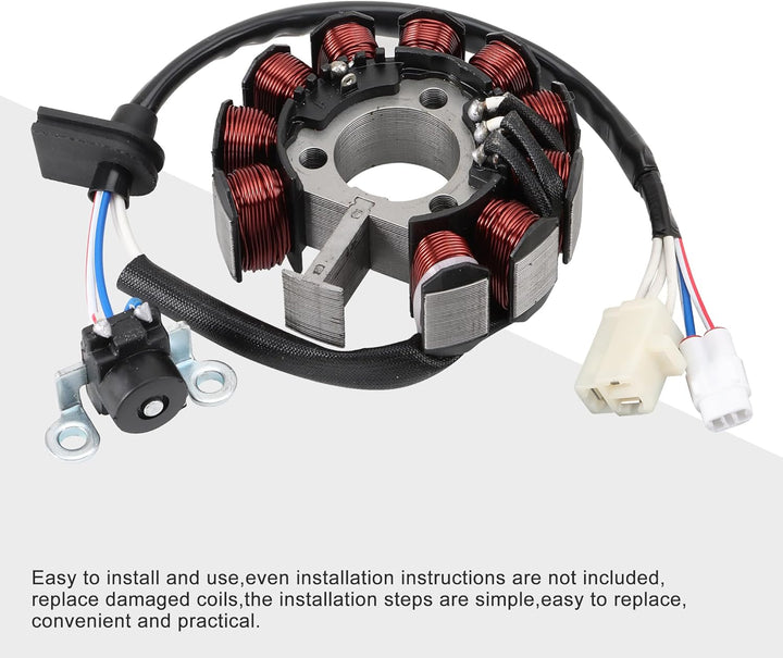 GOOFIT 18 Spule Motorrad Magneto Stator Spule Zündgenerator Motor Zubehör Ersatz für XA125